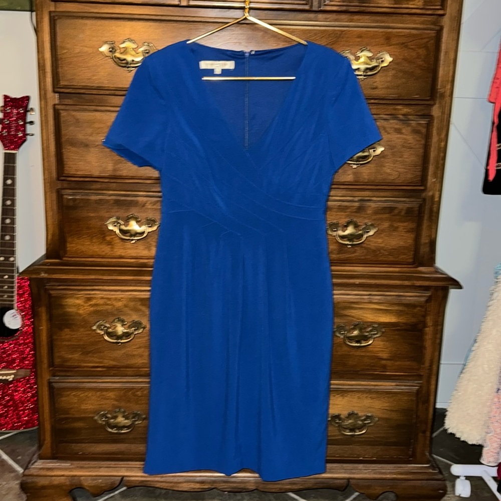 NWOT Royal Blue MIDI Dress by Evan-Picone Dress